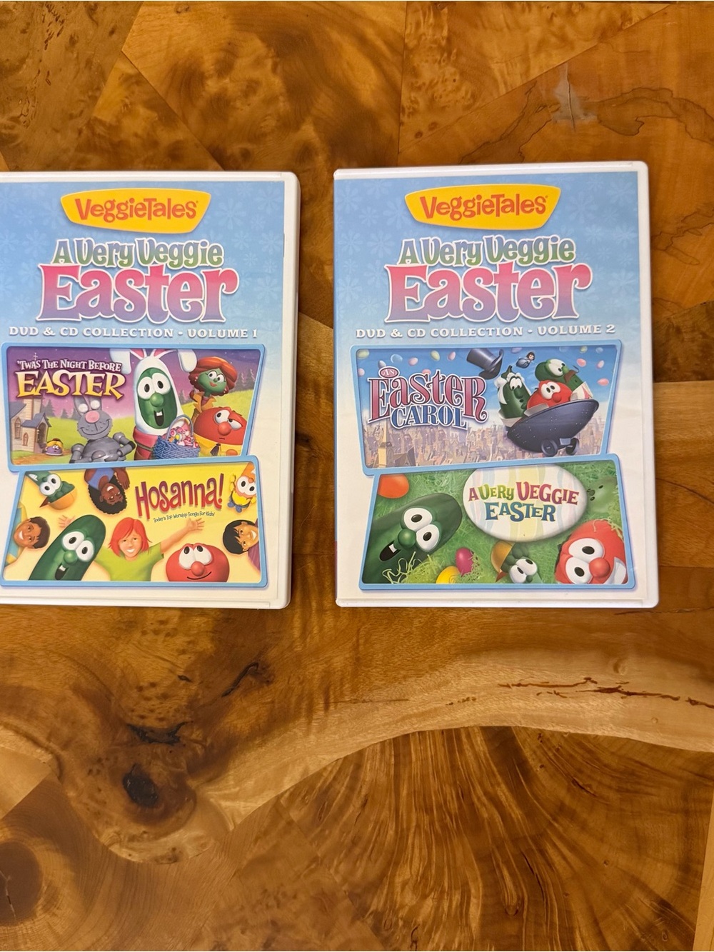 Veggie Tales DVDs A Verry Veggie Easter Collection Vol 1&2